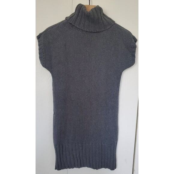 Victoria's Secret Gray Tunic Turtleneck Sweater with Removable Belt - Size XS - Picture 4 of 6